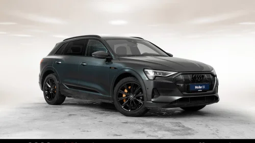 AUDI E TRON 55 55 Adv Sport Editionpakke-Matrix-B&O-El.seter i skinn