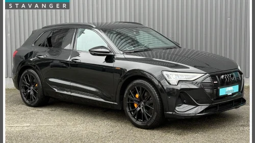 AUDI E TRON 55 E TRON 55 S-Line Black Edition Matrix 1eier Ny i Norge