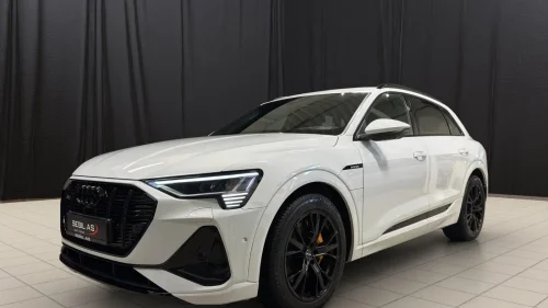 AUDI e-tron 55 QUATTRO 2x S LINE/Nattsyn/HUD/Virtuell/Krok/ACC/Skinn++