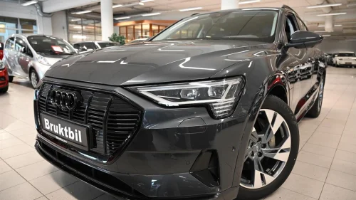 AUDI e-tron 50 50 Quattro Advanced Sport LAV KM m/Memory/360/LED/Krok+