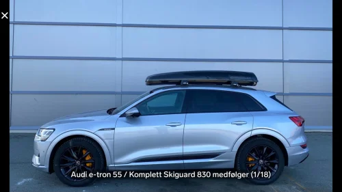 AUDI E TRON 55 55 Advanced Sport/Black Edition/Night Vision/Norsk