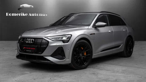 AUDI E TRON 55 55 Q S-LINE BLACK EDITION // 360kam, Memo, KROK, 21"++