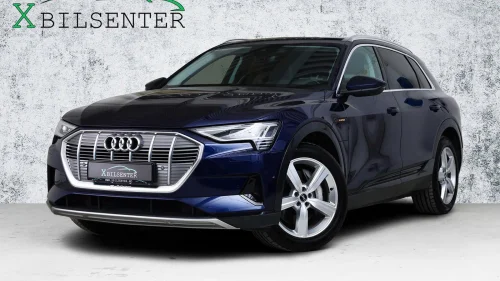 AUDI E TRON 55 55 Q Advanced Business // ACC SKINN KAMERA LUFT KROK+