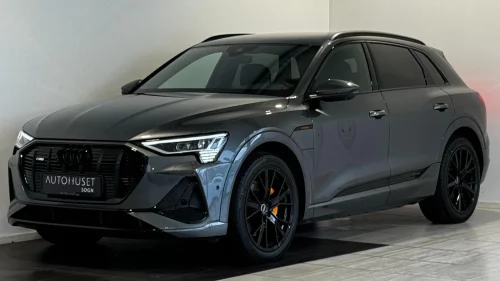 AUDI E TRON 55 ETRON 55-HFESTE-SLINE SPORT-B&O-MATRIX-VELUTSTYRT-NORSK