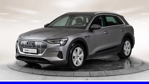 AUDI e-tron 55 - HUD, Pano, 360Kam, Delskinn, Krok