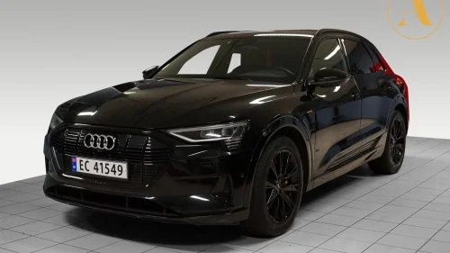 AUDI e-tron 55 EL-SETER/SKINN/SORTOPTIKK/HENGERFESTE/LED/360/ACC/NORSK