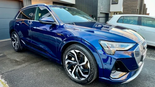 AUDI e-tron 55 55/S-line/B&O/Nightvision/Matrix/20»V/21»S/HUD/4-soner