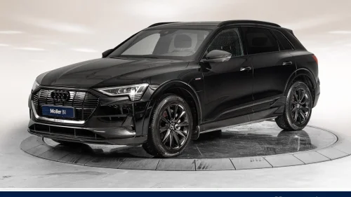 AUDI E TRON 55 55 Advanced Sport - 360Kam, Navi, Sort Optikk, Krok
