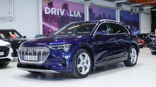 AUDI E TRON 55 55 Advanced Sport/Skinn/KEyless7360/Krok