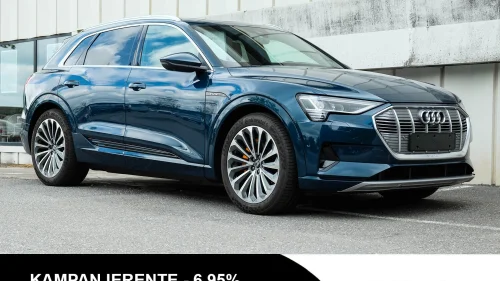 AUDI E TRON 55 55 advanced sport Matrix, HUD, B&O, Hengerfeste, 360 ++
