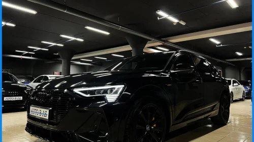 AUDI E TRON 55 E-TRON 55/2xS-Line/BLACK EDITION/H.feste/360Kamera