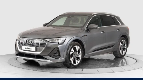 AUDI E TRON 55 55 s line sport 360kam,Sort taktrekk,Krok