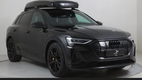 AUDI E TRON 55 55 S line Sport Black Edition Loaded/Krok/360º/B&O/Luft