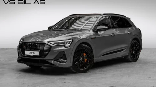 AUDI E TRON 55 55 Black Edition/S-line/Norsk/Luft/360/Matrix/B&O/Krok