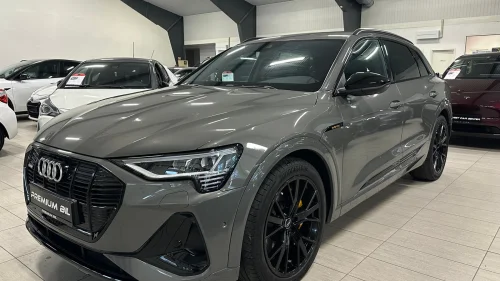 AUDI E TRON 55 55,2X-S-LINE,BLACK EDITION,KROK,360-KAMERA,B&O,NORSK