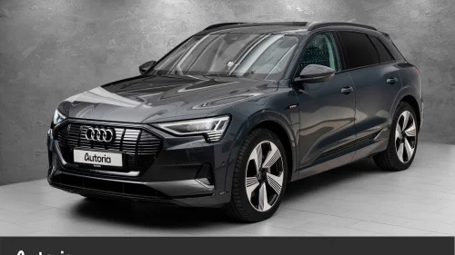 AUDI E TRON 55 55 advanced sport/360kamera/bang&olusen/skinn/krok++