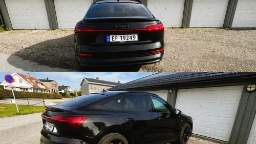 AUDI E TRON SPORTBACK 55 55 Sportback S line Sport Black Ed.