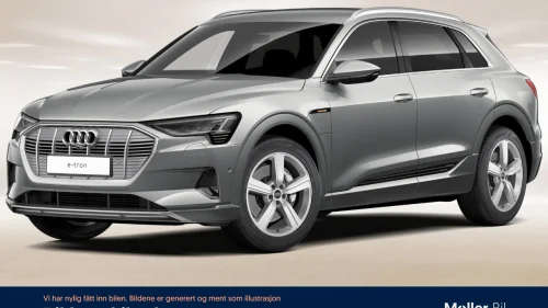 AUDI E TRON 55 55 advanced sport | Skinn Alcantara | 360 kamera | ACC