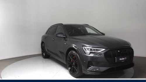 AUDI E TRON 55 55 Advanced Business - R.Kam, Sort Optikk, Krok, 21"