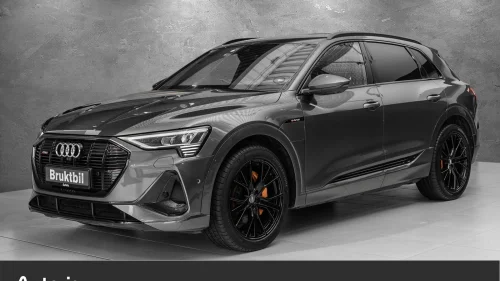AUDI E TRON 55 55 S-Line Sport - Krok/360kamera/4x4/El-seter/ACC+++