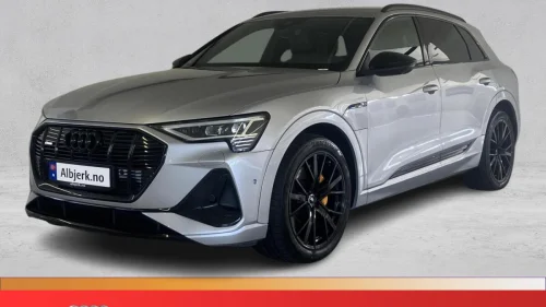 AUDI E TRON 55 55 S-Line Sport El.S-line seter Krok B&O 360 Led-Matrix