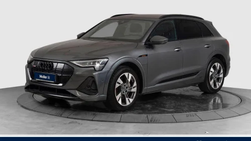 AUDI E TRON 50 50 S Line Sport - 360Kam, Sort Optikk, Krok