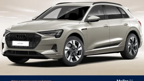 AUDI E TRON 55 55 Advanced Sport - 20", 360Kam, B&O, Skinn, Luft