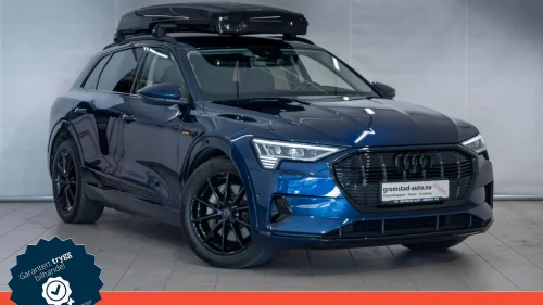 AUDI E TRON 55 55 Advanced Sport Krok/360/HUD/Matrix/Skinn/Varmeratt