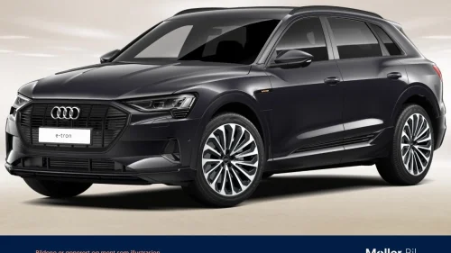 AUDI e-tron 50 50 Advanced Sport - 360kam,Delskinn,SortOptikk,Krok,21"