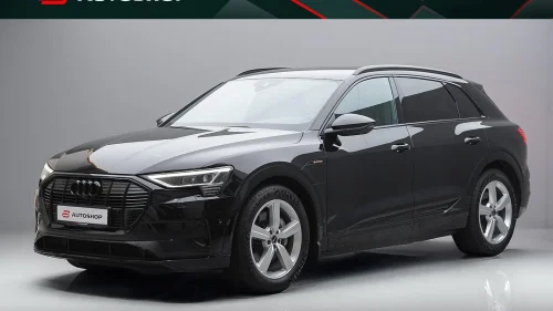 AUDI e-tron 55 55 BLACK SPORT 360KAMERA ACC LED KROK LUFT AMBIENT PLUS
