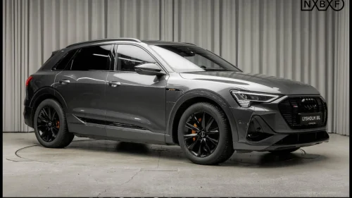 AUDI E TRON 55 55 SUV/2x S-Line/Ruteseter/Pano/Matrix/B&O/HUD/Krok ++