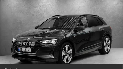 AUDI E TRON 55 55 advanced business/matrix/skinn/B&O/r.kamera++