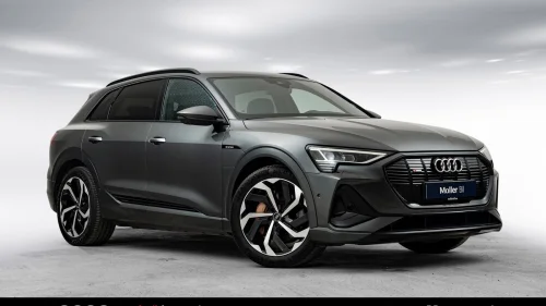 AUDI E TRON 55 55 S Line Sport   Black Edition-B&O-El.seter-360kam