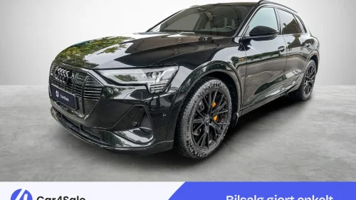 AUDI E TRON 55 55 Black Edition S-line/ Soltak/ Skinn/ Garanti/ 360kam