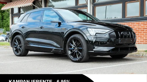 AUDI E TRON 55 55 Advanced Business - Sort Optikk, H.feste, Sportseter