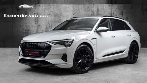 AUDI E TRON 50 50 Q Advanced BlackEdition // SortOptikk, Nappa, Krok++