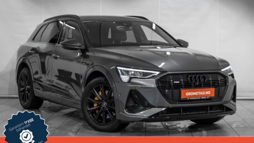 AUDI E TRON 55 55 S-line Sport HUD/Krok/360/B&O/Skinn/Matrix