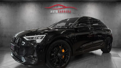 AUDI E TRON 55 E TRON 55 S-Line Black Edition /B&O /H.Feste /Skinn ++