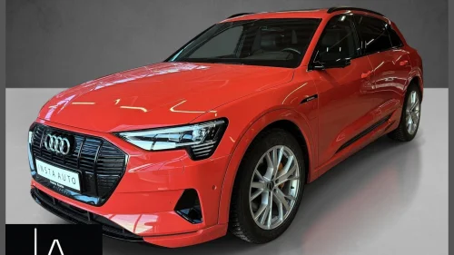 AUDI e-tron 55 Black Edition - B&O, Matrix, R.Kam, Skinn, Krok++