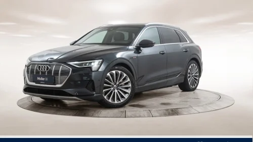 AUDI e-tron 55 Advanced - S-line, B&O, Skinn, HUD, Konturseter, 21"