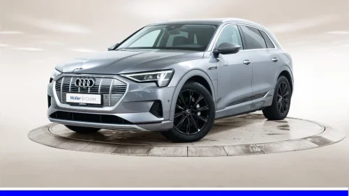 AUDI e-tron 50 50 Advanced Sport - 360Kam, Delskinn, Krok