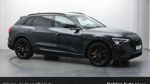 AUDI e-tron 55 55 S Line/B&O/Krok/360Kamera/Skinn/Sort Optikk