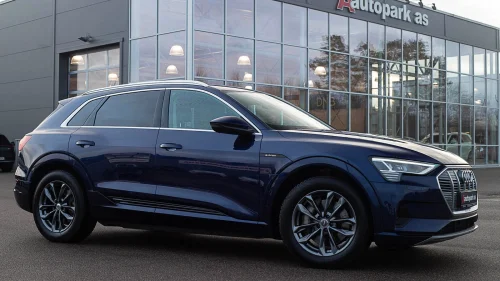 AUDI E TRON 55 55 SKINN/B&O/EL-SETER/HENGERFESTE/ADAPTIV/LUFT/CARPLAY
