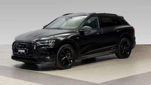 AUDI E TRON 55 55 advanced sport-B&O-PANO-KROK-21"S+V- 360-SORTOPTIKK+
