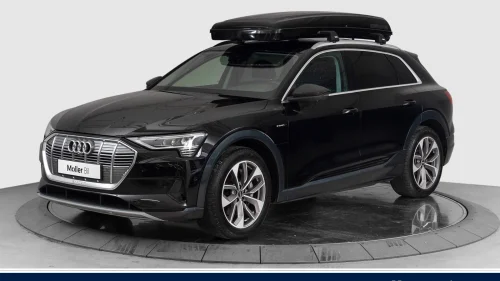 AUDI E TRON 55 55 Advanced Business - 360Kam, Skinn/kunstskinn, Krok