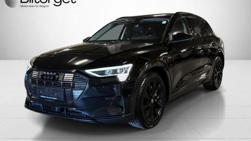 AUDI e-tron 55 All-Black 412km Krok Skinn Memory Navi ACC EU27++