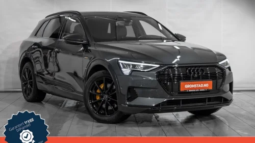 AUDI E TRON 55 55 Advanced Sport Matrix/Krok/360/Sort Optikk