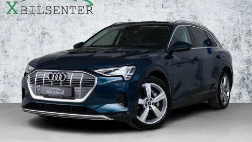 AUDI E TRON 55 55 Q Advanced Business // ACC SKINN LUFT KAMERA KROK+