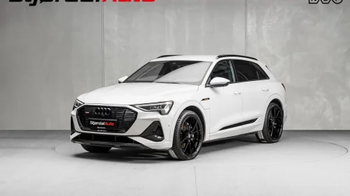 AUDI E TRON 55 55 x2 S-Line NORSK/SKINN/SPORTSRATT/360KAM/KROK/LEDLYS