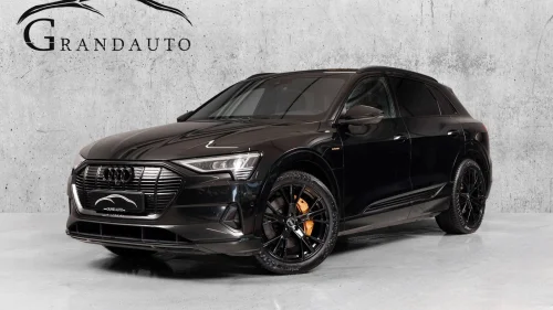 AUDI E TRON 55 55 ADVANCED SPORT KROK 360-KAMERA SORT OPTIKK VELHOLDT+